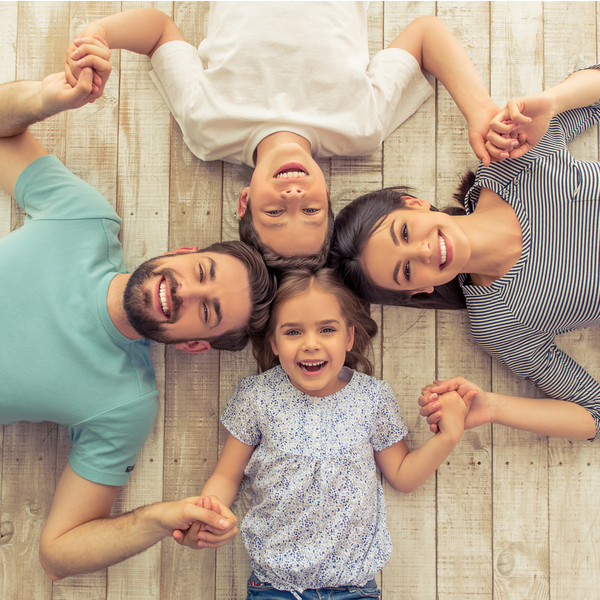 Check-Ups Family of 4 on the Floor